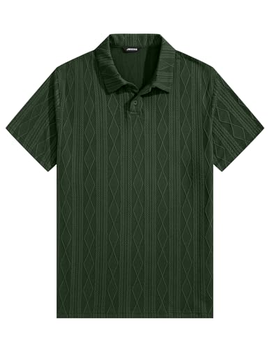 Polo Uomo a Maniche Corte in Maglia Lavorata