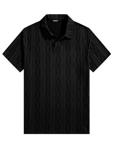 Polo Uomo a Maniche Corte in Maglia Lavorata