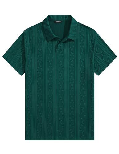 Polo Uomo a Maniche Corte in Maglia Lavorata