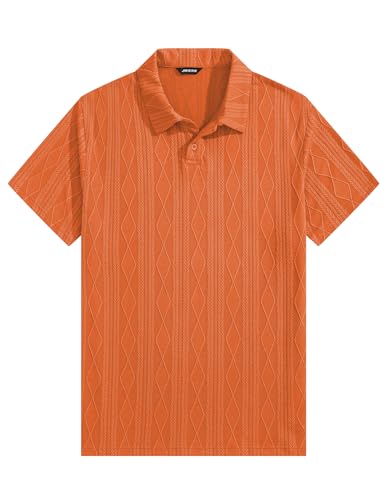 Polo Uomo a Maniche Corte in Maglia Lavorata