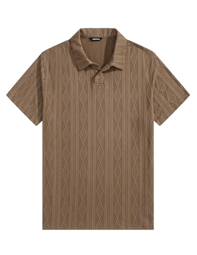 Polo Uomo a Maniche Corte in Maglia Lavorata