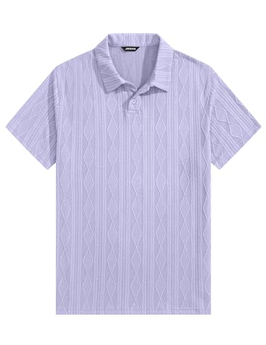 Polo Uomo a Maniche Corte in Maglia Lavorata
