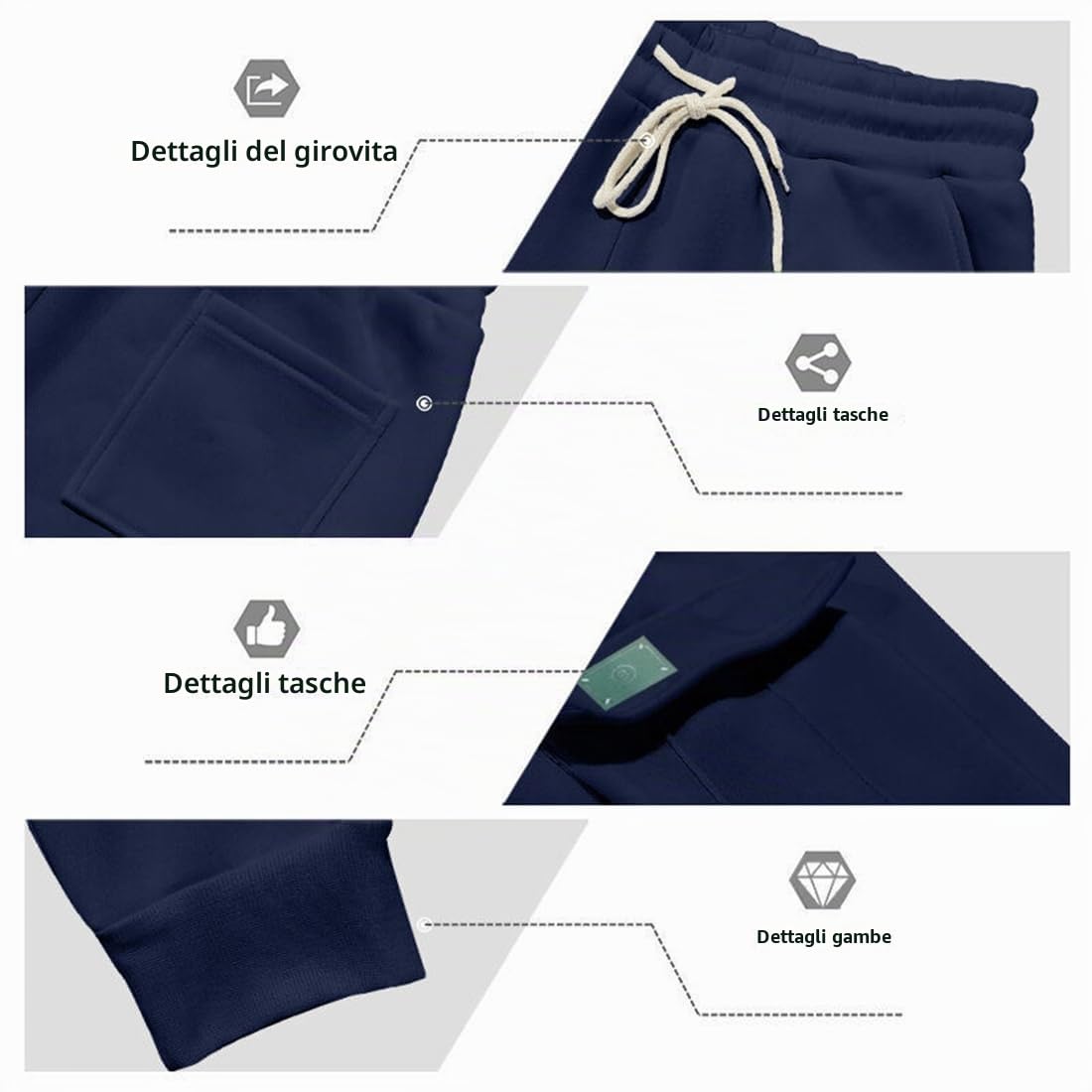 Pantaloni Cargo Uomo