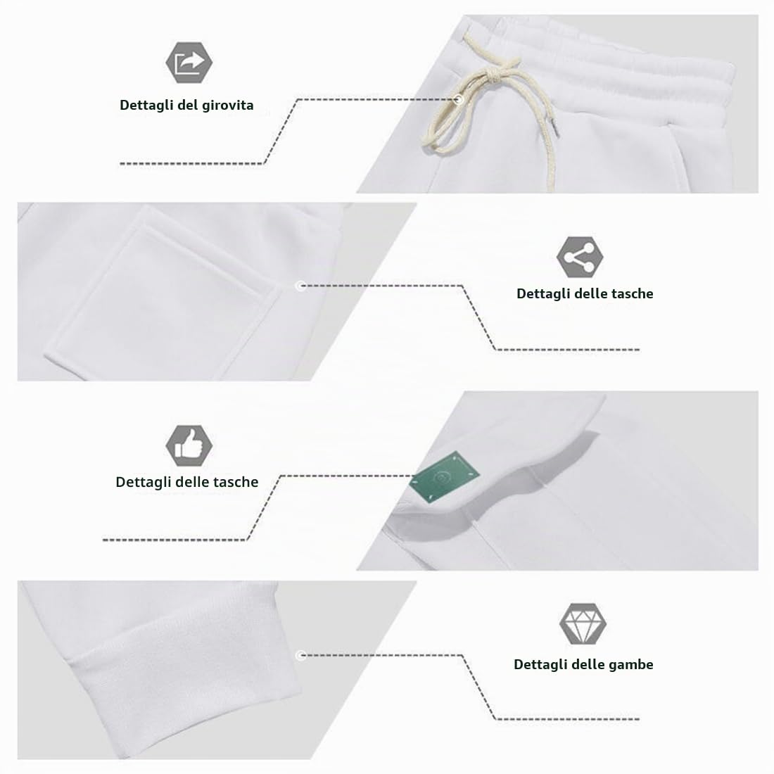 Pantaloni Cargo Uomo