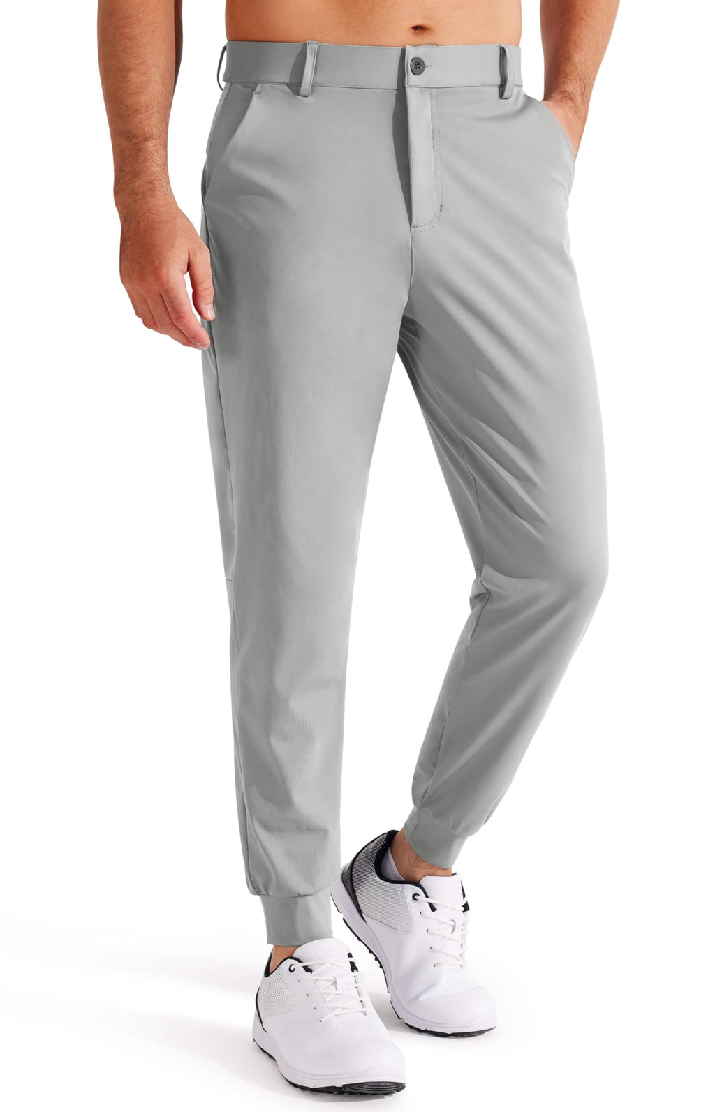 Pantaloni da Golf da Uomo Elasticizzati Slim Fit