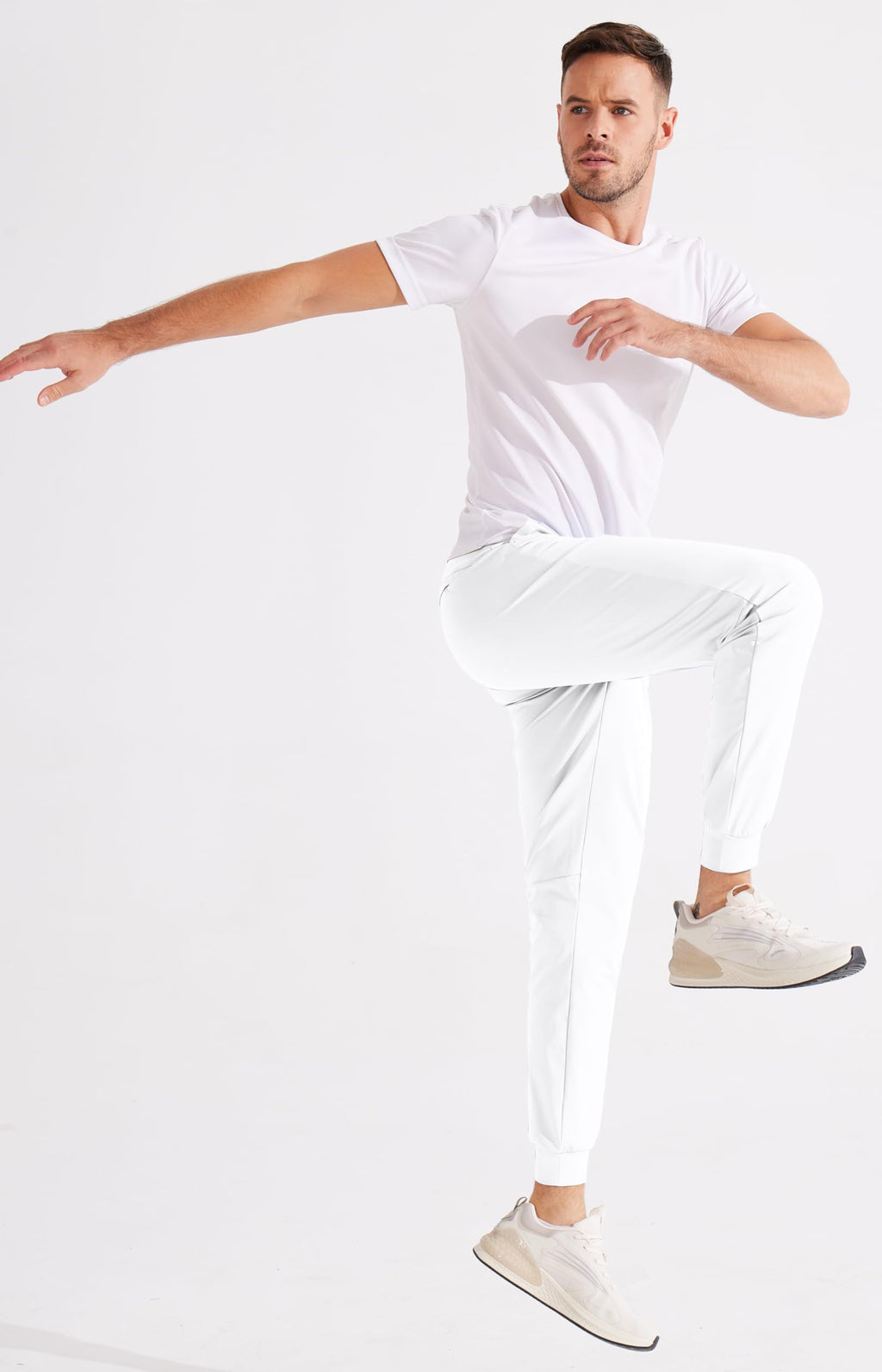 Pantaloni da Golf da Uomo Elasticizzati Slim Fit