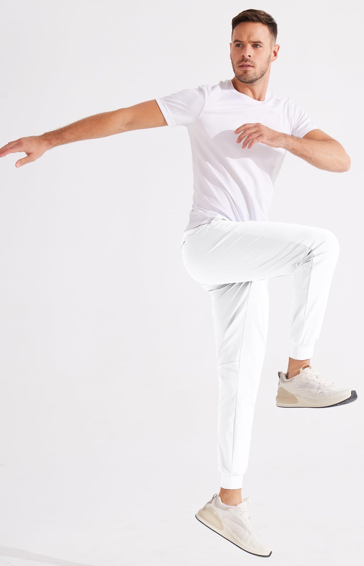 Pantaloni da Golf da Uomo Elasticizzati Slim Fit