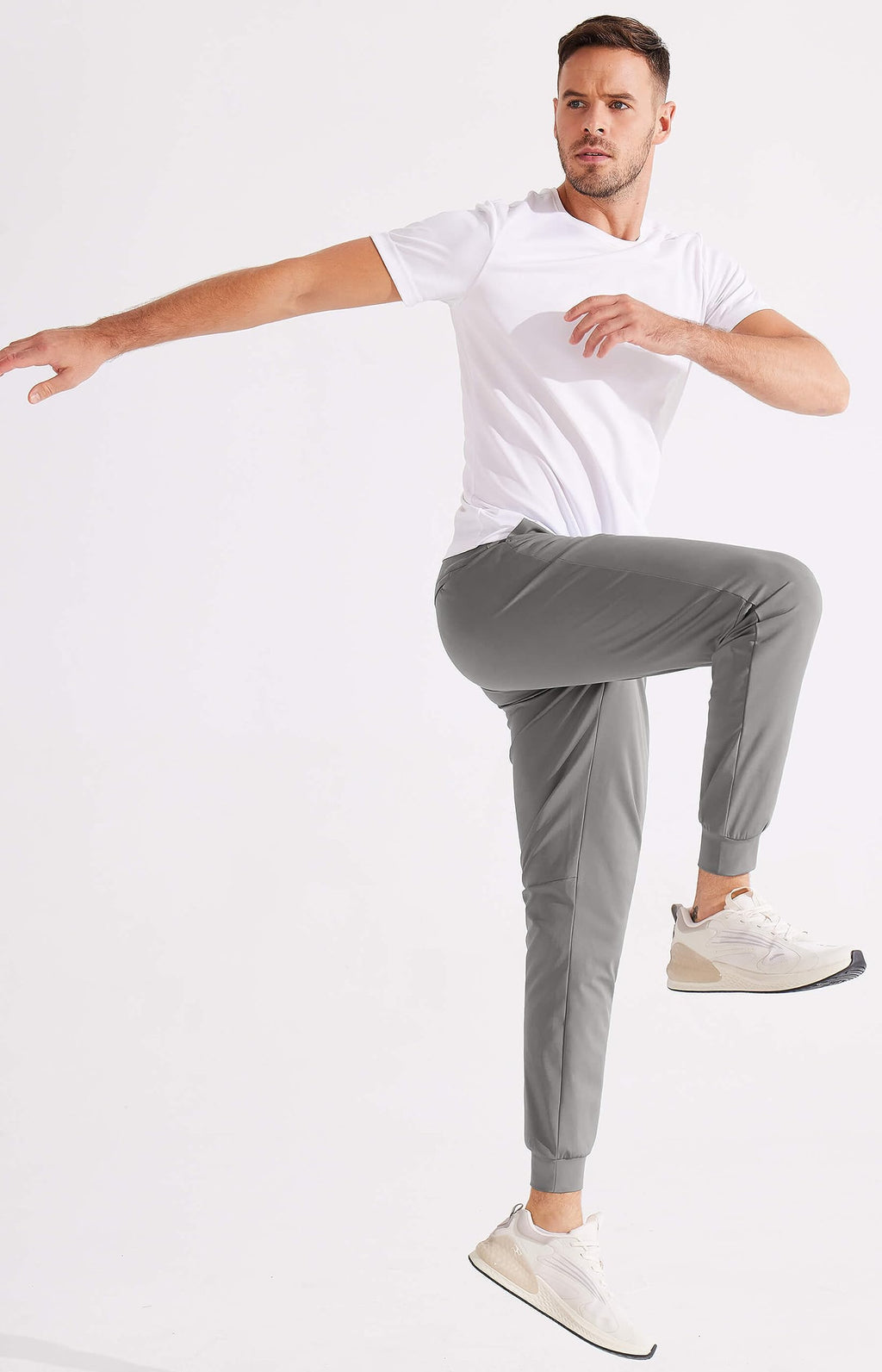 Pantaloni da Golf da Uomo Elasticizzati Slim Fit