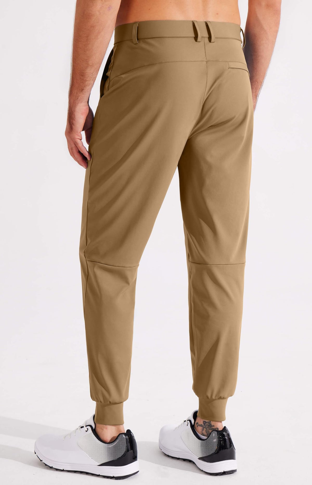 Pantaloni da Golf da Uomo Elasticizzati Slim Fit