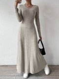 Vestito  lungo a maniche lunghe