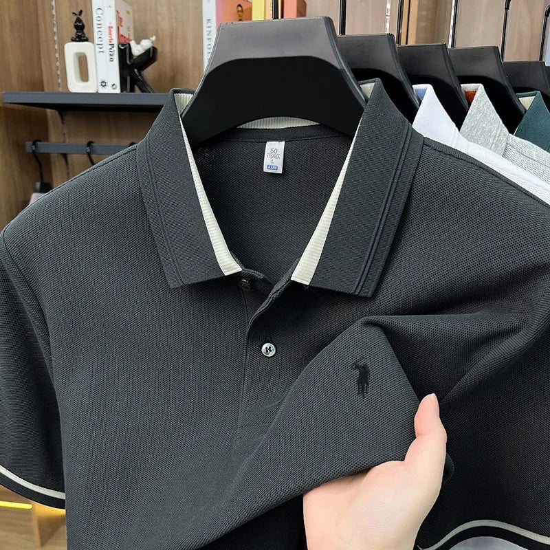 Polo uomo casual in cotone
